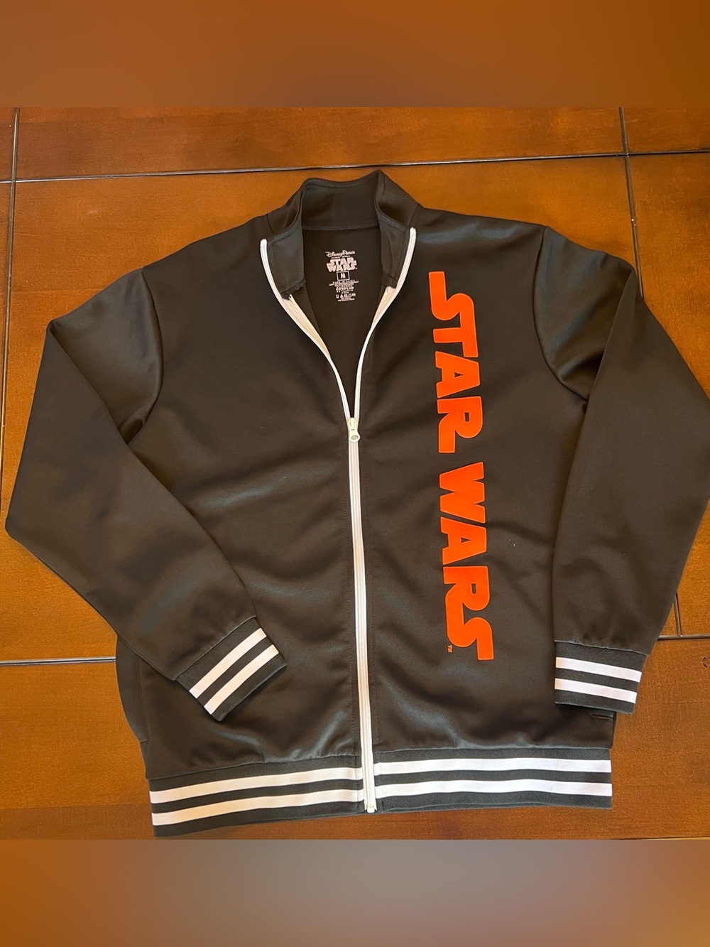 Disney Parks Star Wars Millennium Falcon YT-1300 Track Jacket Medium Zip Up